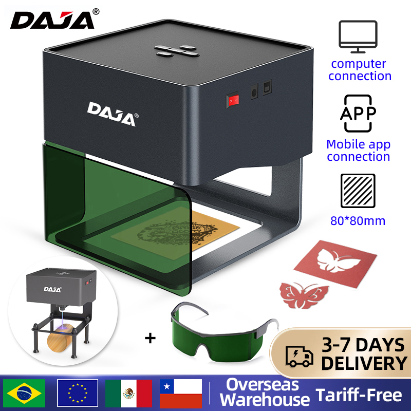 DAJA DJ6 Mini Portable Laser E - Woodworking Logos review and price