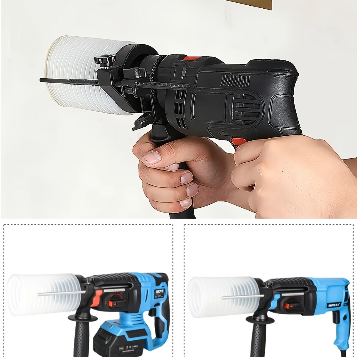 Electric Drill Dust Collector  - Woodworking Dust Collection review and price